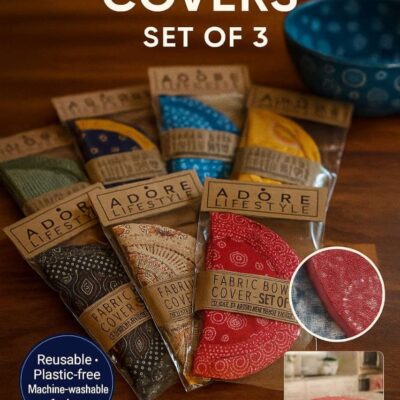 Fabric Bowl Covers - Set of 3