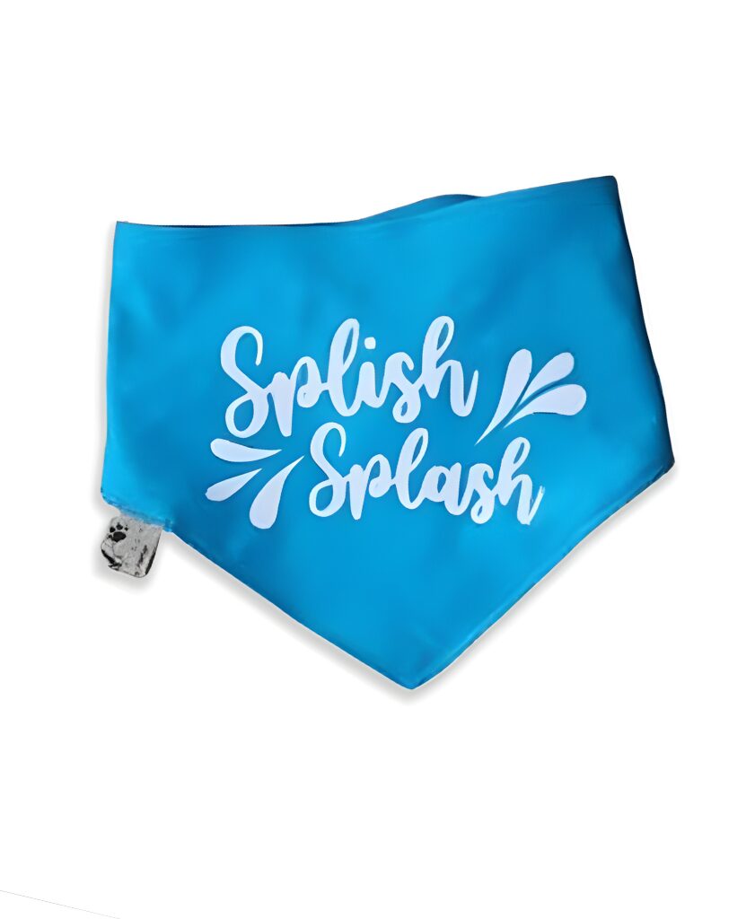 Cooling bandanna - blue