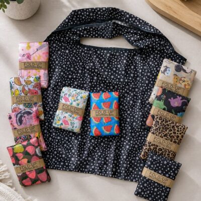 Medium/Large Fold Up Shopping Bags