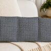 black checkered
